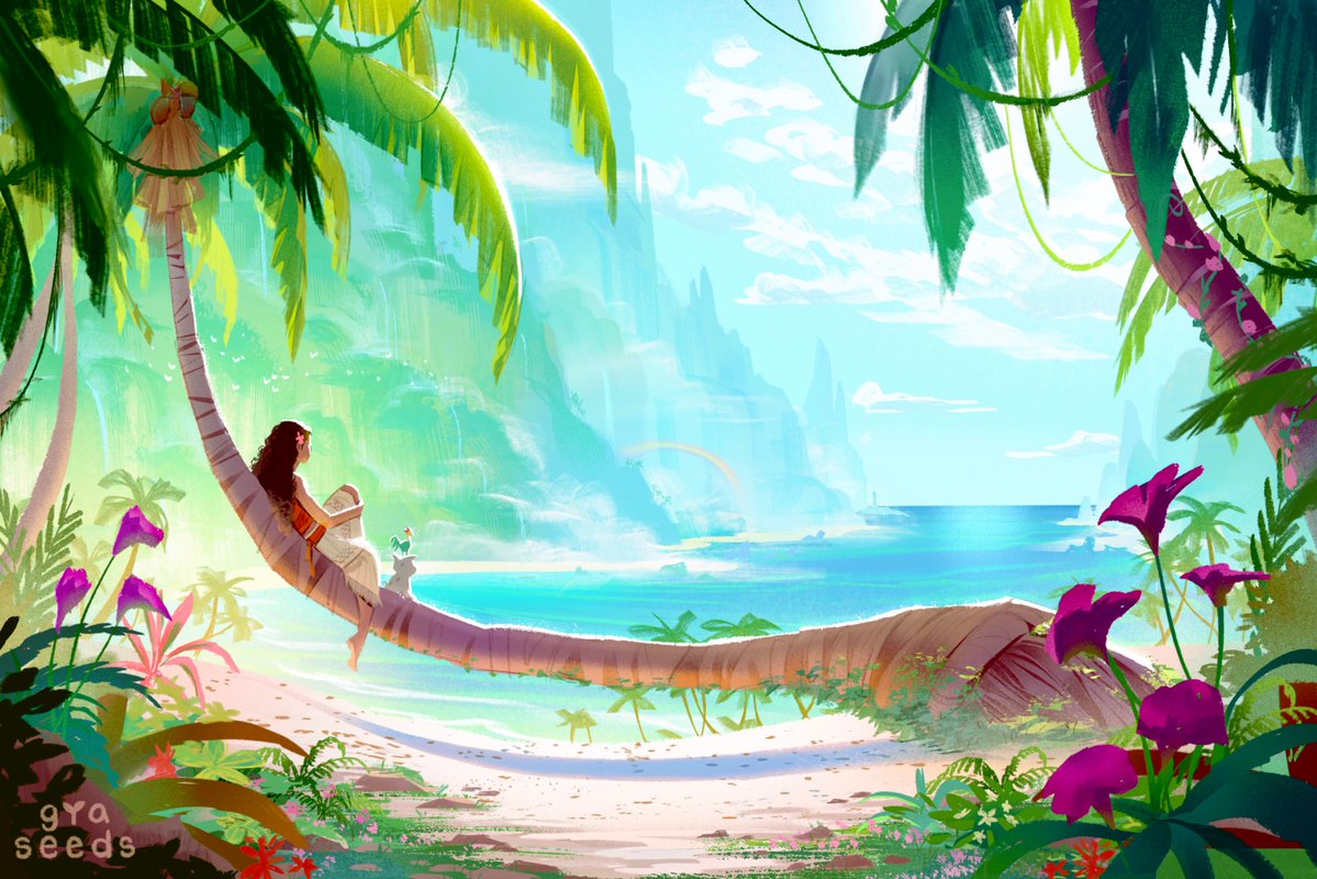 giaseeds_'s tweet photo. on a mission to paint all the biomes i guess 🤷‍♀️ https://t.co/1297f9pElJ