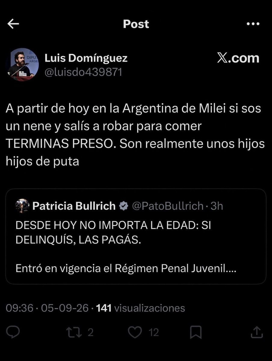 Uricarp91218's tweet photo. Guauu que locura!! No lo puedo creer si robas vas preso😱 Milei estas loco https://t.co/E3Pqos9hml