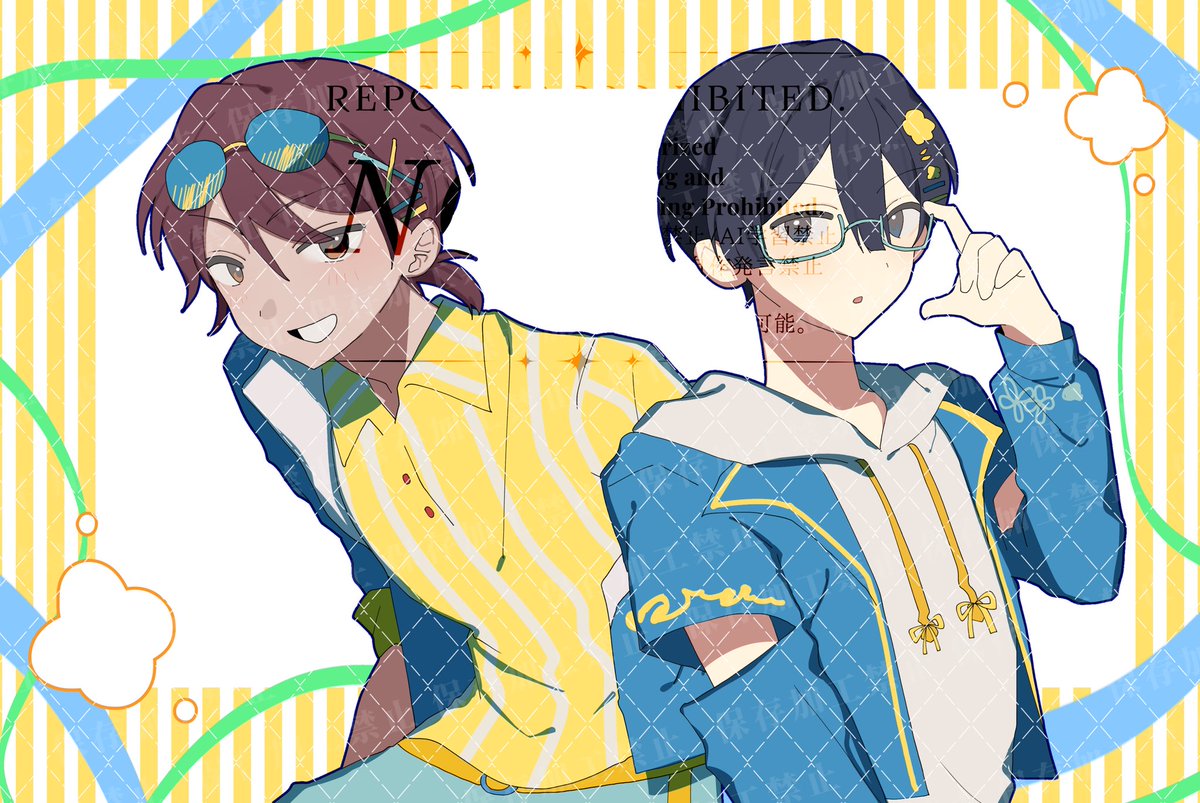 kumaebikakiai's tweet photo. 描き合いの納品物です🎶 https://t.co/n1o2k79Ubq