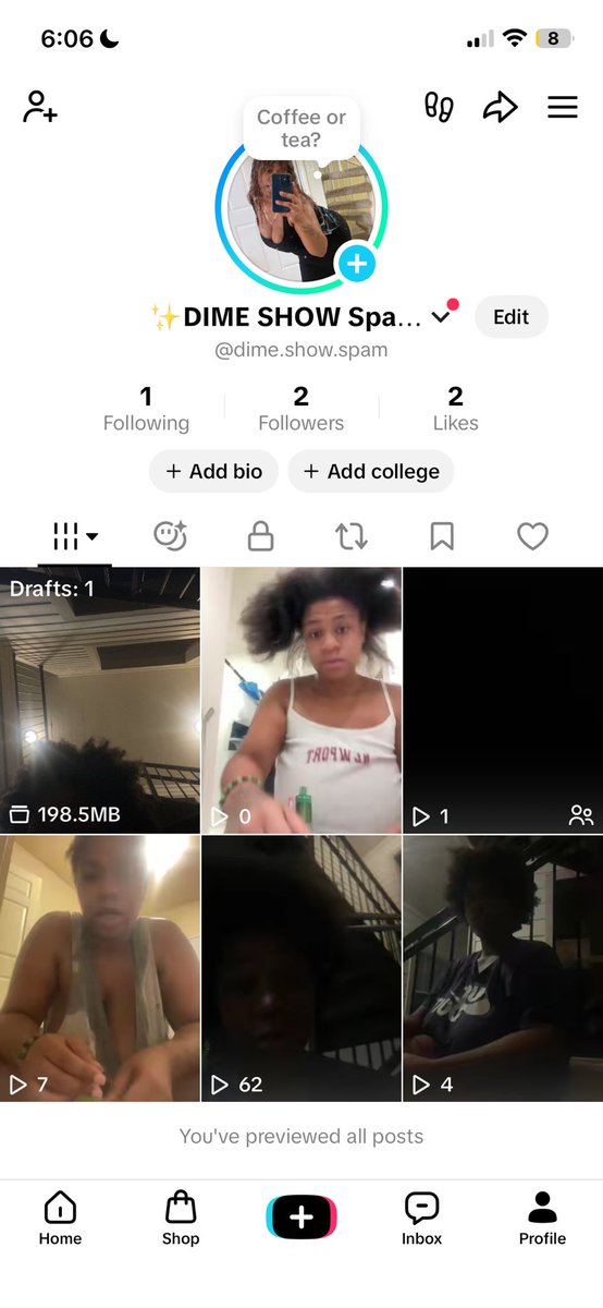 thedimeshow411's tweet photo. Helllo did yall miss me if did go follow my spam page on TikTok please and thank you https://t.co/qESvf0VCsC