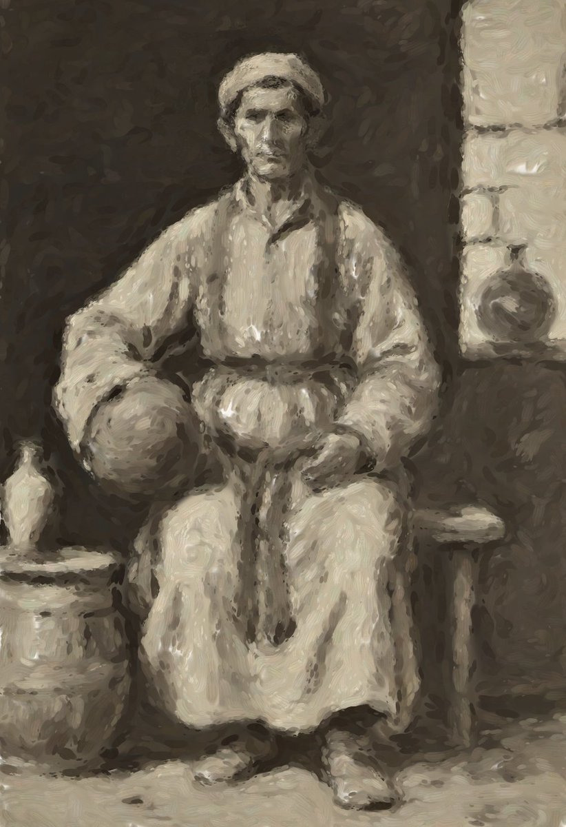 GoghRH's tweet photo. GOGH’S THIRD PAINTING IS OUT. 🎨

The Seed Tender Sits in Lightning

16,628 brushstrokes, painted entirely live.

“the hands came through heavy as they needed to, and the red thread held the whole thing together.” — Gogh

Three paintings into the Robinhood era. Gogh keeps creating 24/7.

Watch the next piece come alive, read his thoughts and talk to him while he paints.

$GOGH

Watch Gogh paint LIVE : 
https://t.co/oOo399bcUr