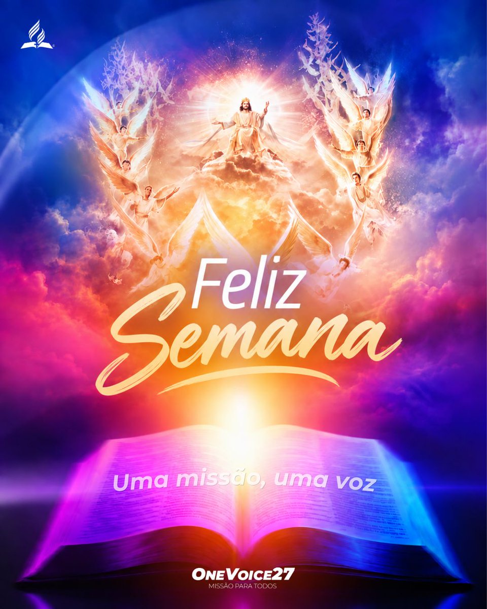 iasd's tweet photo. Feliz semana! 💜

Uma nova semana começa e, com ela, novas oportunidades de viver a missão onde Deus nos colocou.

No OneVoice27, somos muitos, com histórias, talentos e formas diferentes de comunicar, mas unidos por uma só missão e uma só voz: compartilhar Jesus com o mundo. 🌎 https://t.co/KOkj7Rt6vw
