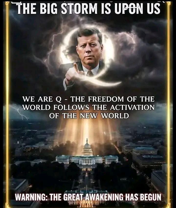 alexwest144's tweet photo. 🚨 THE STORM IS APPROACHING – THE GREAT AWAKENING HAS BEGUN 🚨
Patriots, the thunder is rolling in. Corruption's house of cards is crumbling. The hidden truths – buried for decades by the deep state cabal – are about to be fully exposed to the light. https://t.co/GGcgerV3HP