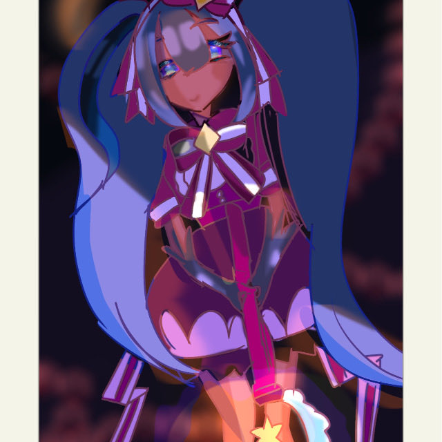 ty4zj's tweet photo. 今すぐ輪廻の初音ミクちゃん描いてみました♪ https://t.co/oxWpV0hjbr