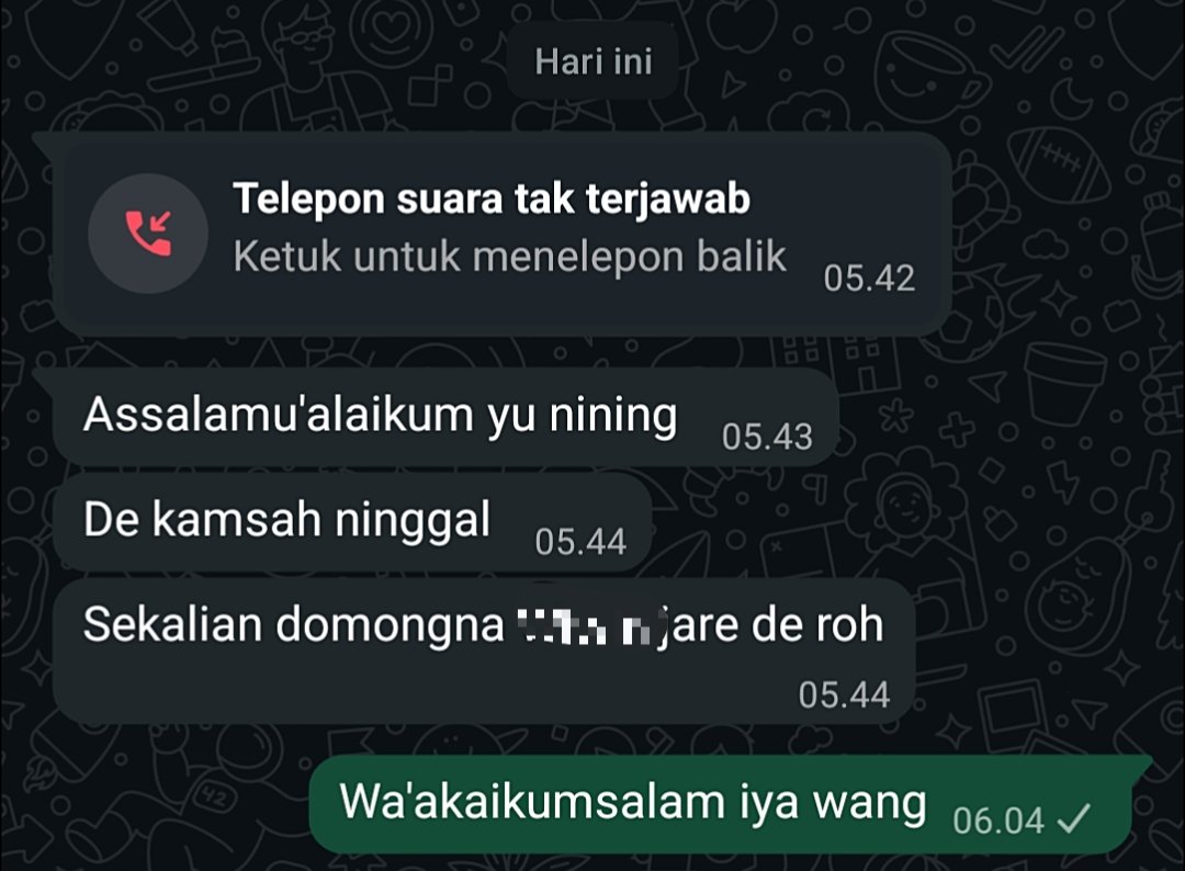 chnkybar's tweet photo. Klo ada tlpn ky gini dr orang rumah, takut bgt.. firasat ngga enak, ya kan bnr🥹 https://t.co/1QjpqKrrTV