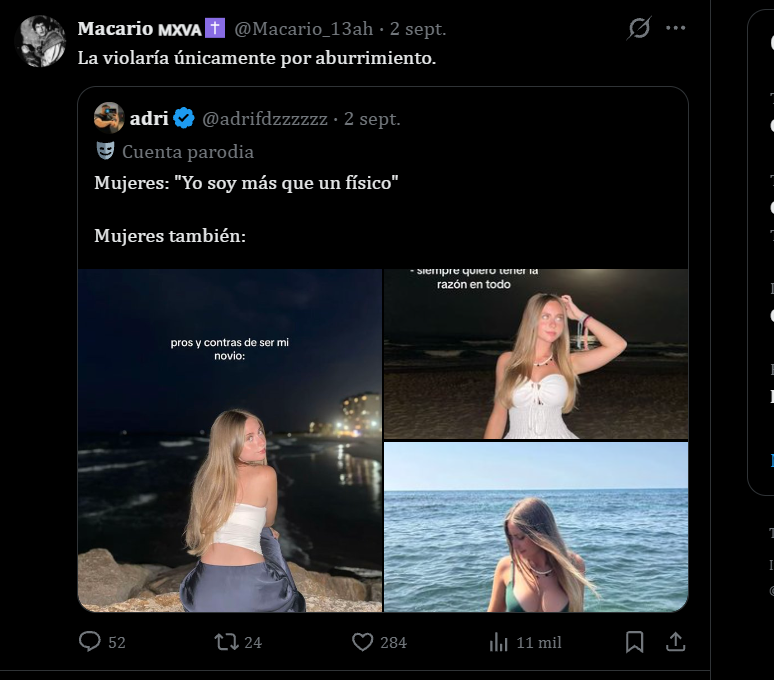 anitrad74929's tweet photo. ESTE TIPO HAY QUE REVISAR SU COMPUTADORA Y QUE LE HAGAN ALGO DE LICHAMIENTO PUBLICO.
ESTE TIPO MERECE ESTAR  EN UNA PUTA CARCEL O EN LA psiquiatría. https://t.co/PC8YZMmif8