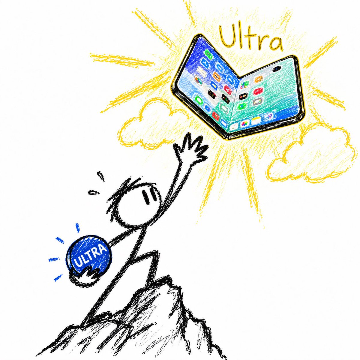 ULTRAonRH's tweet photo. You can’t buy the iPhone Ultra yet.

But you can buy $ULTRA.

And if $ULTRA does what $ULTRA is supposed to do, the iPhone Ultra might just buy itself.

Those who wait for the future pay its price. Those who see it coming own a piece of it. 🍎 https://t.co/Lg8vRte3fH
