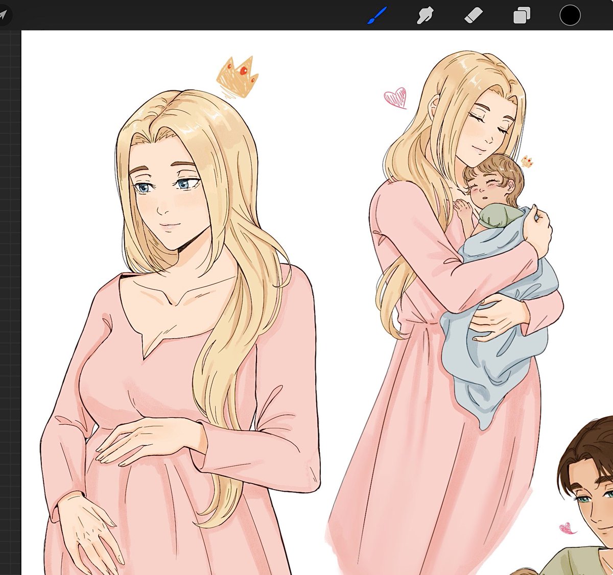 iaisotria's tweet photo. Doodle dump 👑🗝️ https://t.co/0w430QRjzd