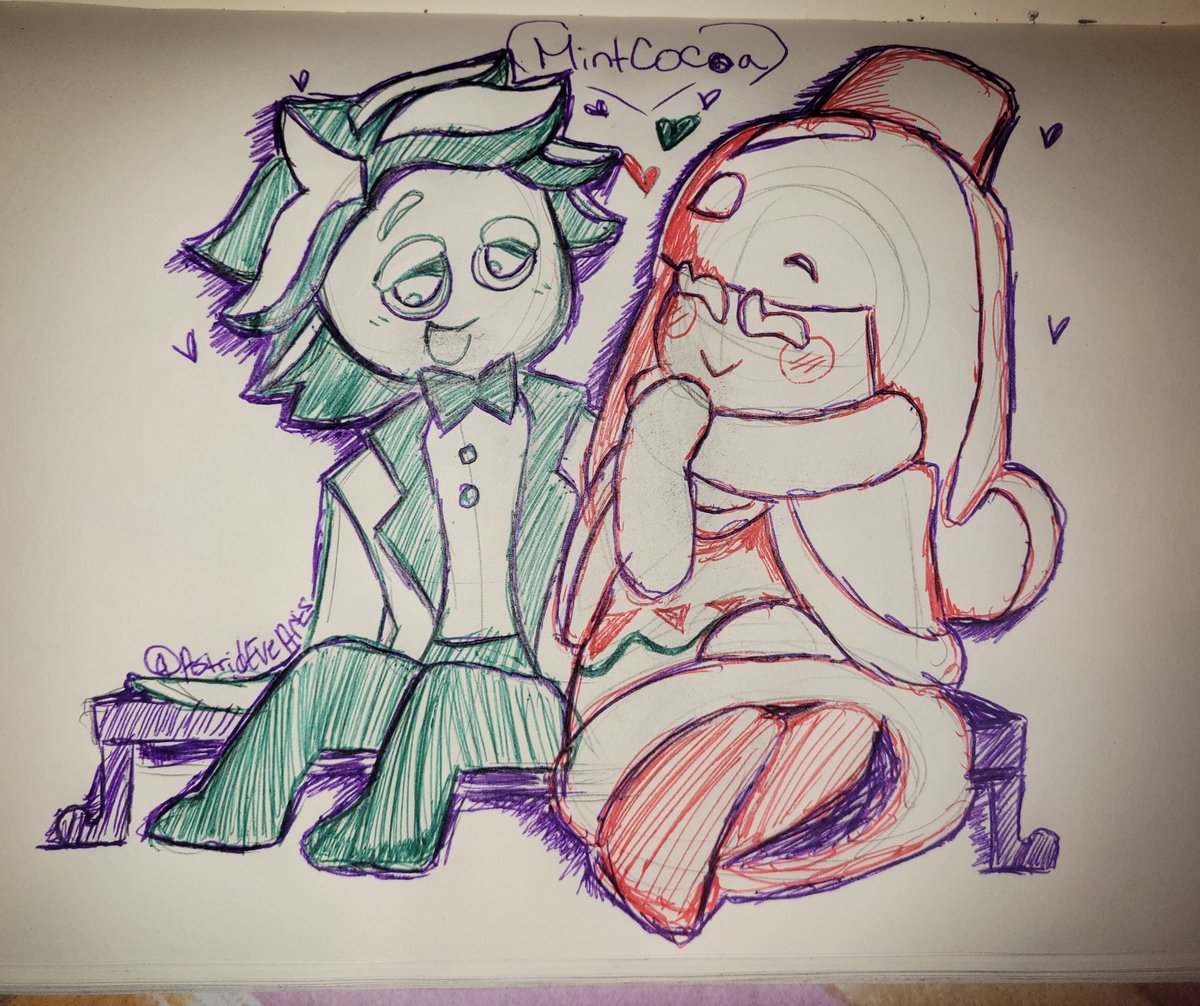 AstridEveArts's tweet photo. Day 05: MintCocoa
#artember2026 #artember #septemberartmonth #mintcocoa #penart #cookierunkigdomfanart #cookierunfanart https://t.co/vjKbvuqizL