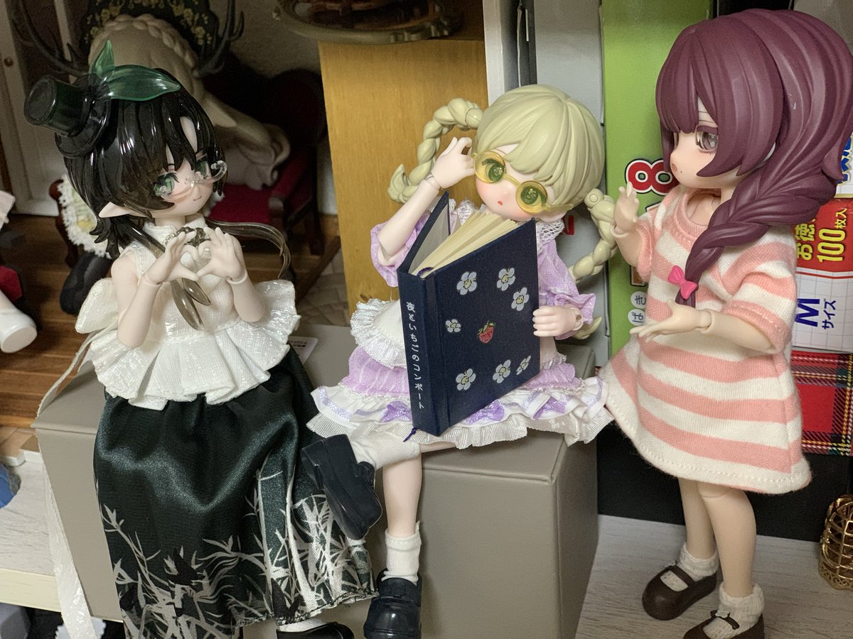 fVIMMMtUwf57638's tweet photo. 休日の朝の癒しです。
#Minty3
#パピーのカラフルクローゼット
#星願少女 https://t.co/EhkSXEJmVI