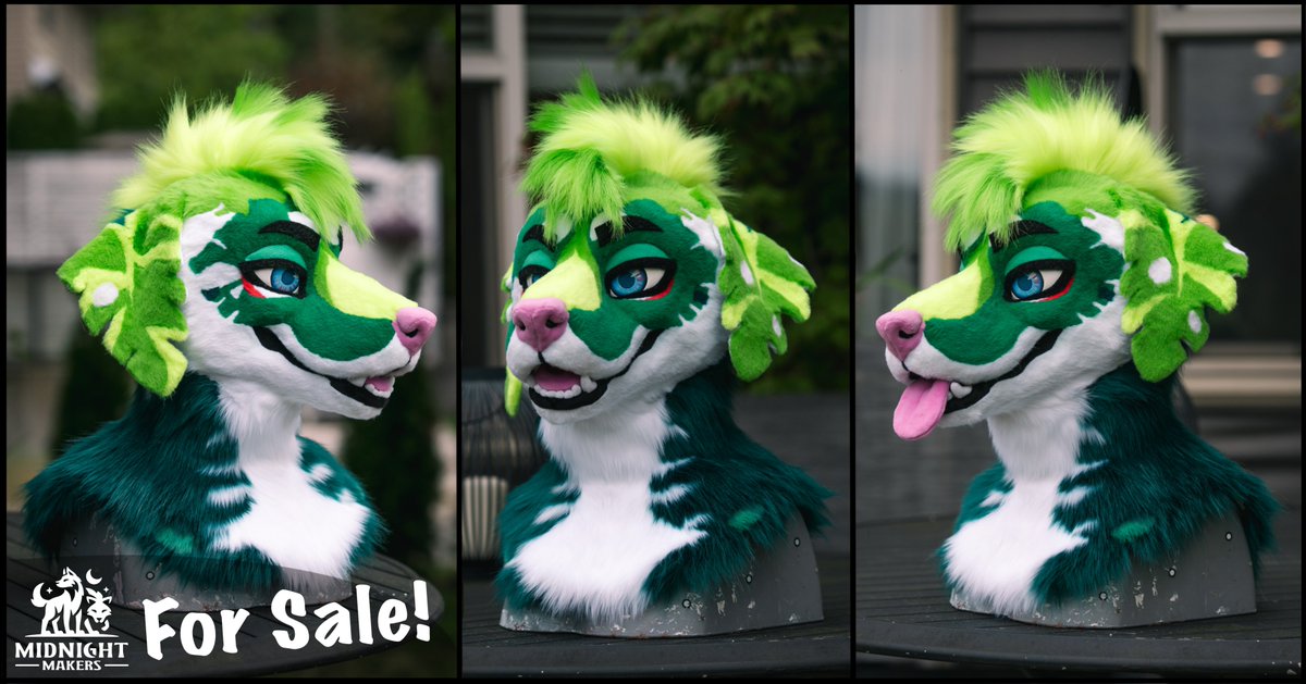 MidnightMkrs's tweet photo. Plant Labrador! 🌿🐶🌱

Took a little break to experiment with a fun pre-made design! This currently head is available at a flat price via our telegram channel! All info is available there @ midnightmkrs ! 💚🌿 https://t.co/y0NnewMupg