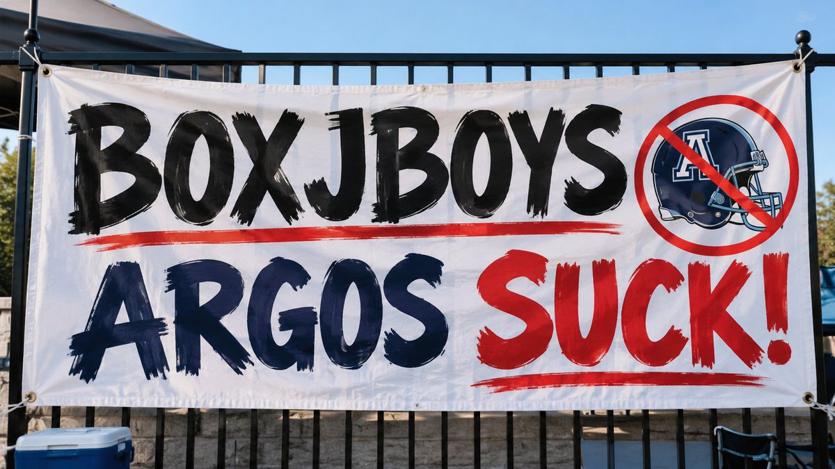 BoxJBoys's tweet photo. Tigertown. You ready for some Labour Day Classic @Ticats vs @TorontoArgos #CFL Football? You know we are always ready. Let's go. #ArgosSuck https://t.co/sSQwQnQ0iQ