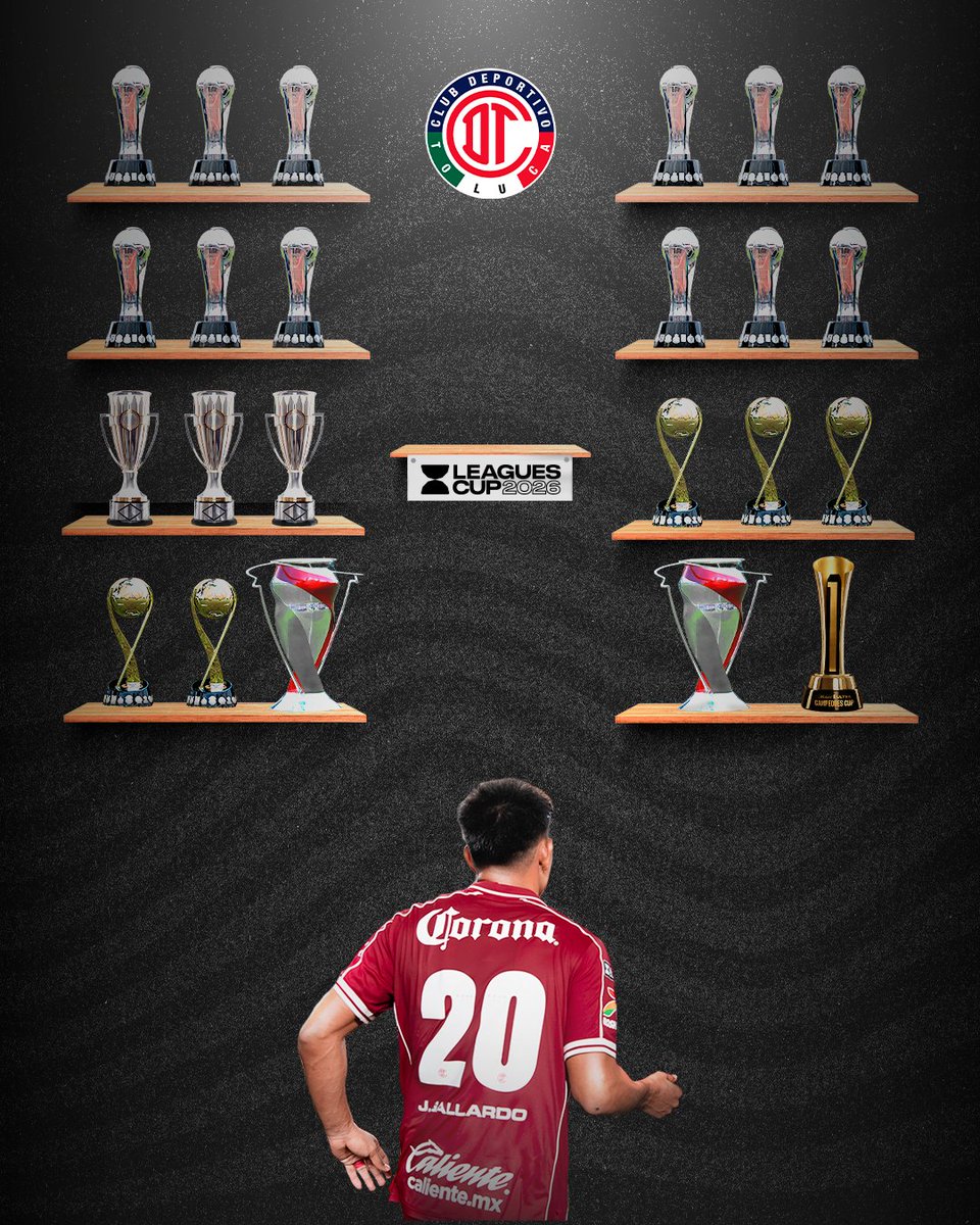 LeaguesCup's tweet photo. Los Diablos del @TolucaFC han sido dominantes en los últimos años y este domingo van por la única copa que les falta: Leagues Cup 🏆👹 https://t.co/hiVbq0hihu
