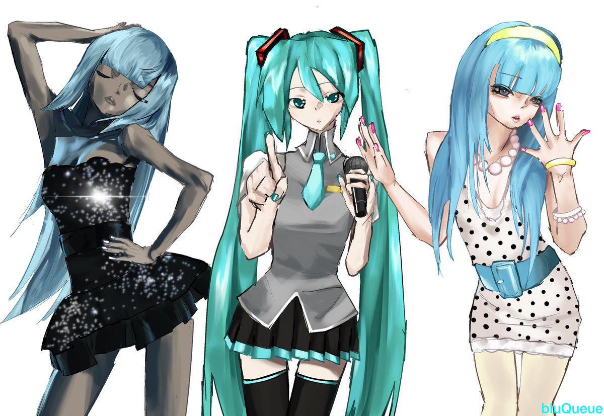 bluqueue's tweet photo. BLUE HAIR https://t.co/XfPIRa8IqW