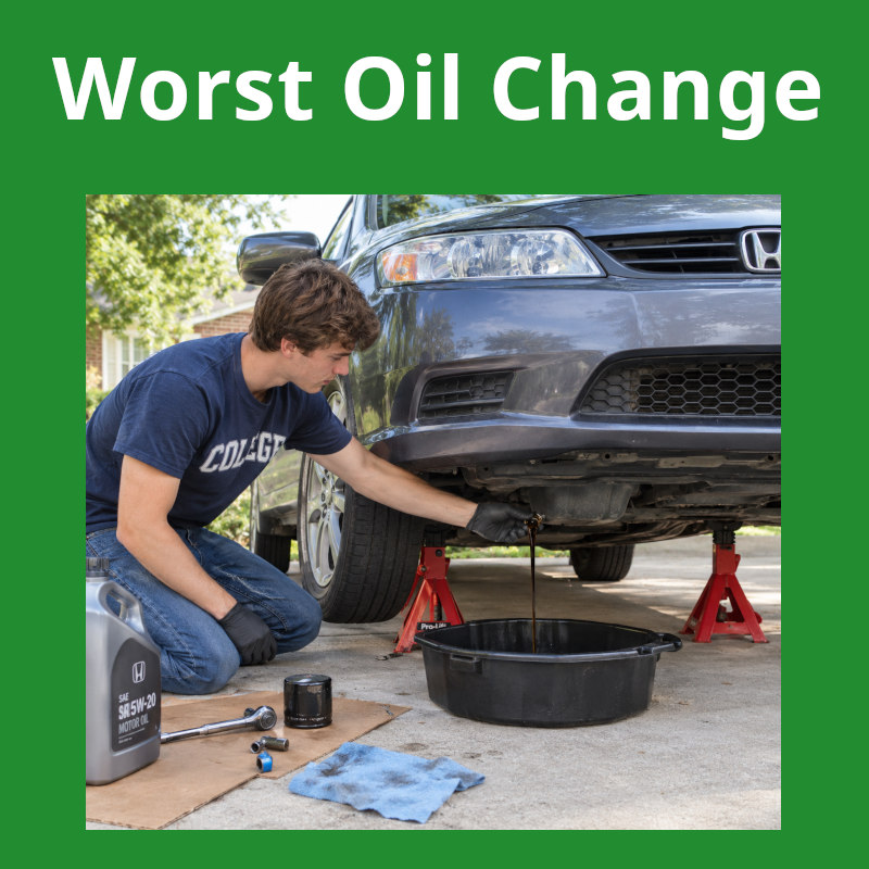500wayscom's tweet photo. Enjoy this short account of the worst oil change ever. It's free and complete at https://t.co/W0EFdIZdOt (#worst, #oilChange, #EngineOil, #carMaintenance, #autoMaintenance, #collegeStudent, #UCSC, #SantaCruz, #SantaCruzeCalifornia, #UniversityOfSantaCruz) https://t.co/eNzAzLBzV9