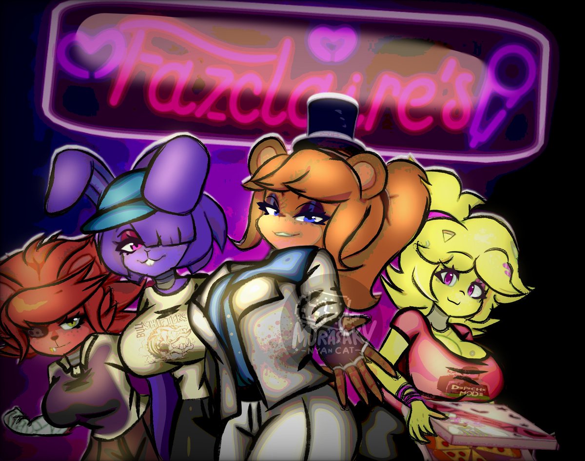 Murasakyyyy's tweet photo. FAPNAF X LEFT 4 DEAD

#left4dead #left4dead2 #fapnaf #fapnightatfrennis https://t.co/Jf1lNJunP4