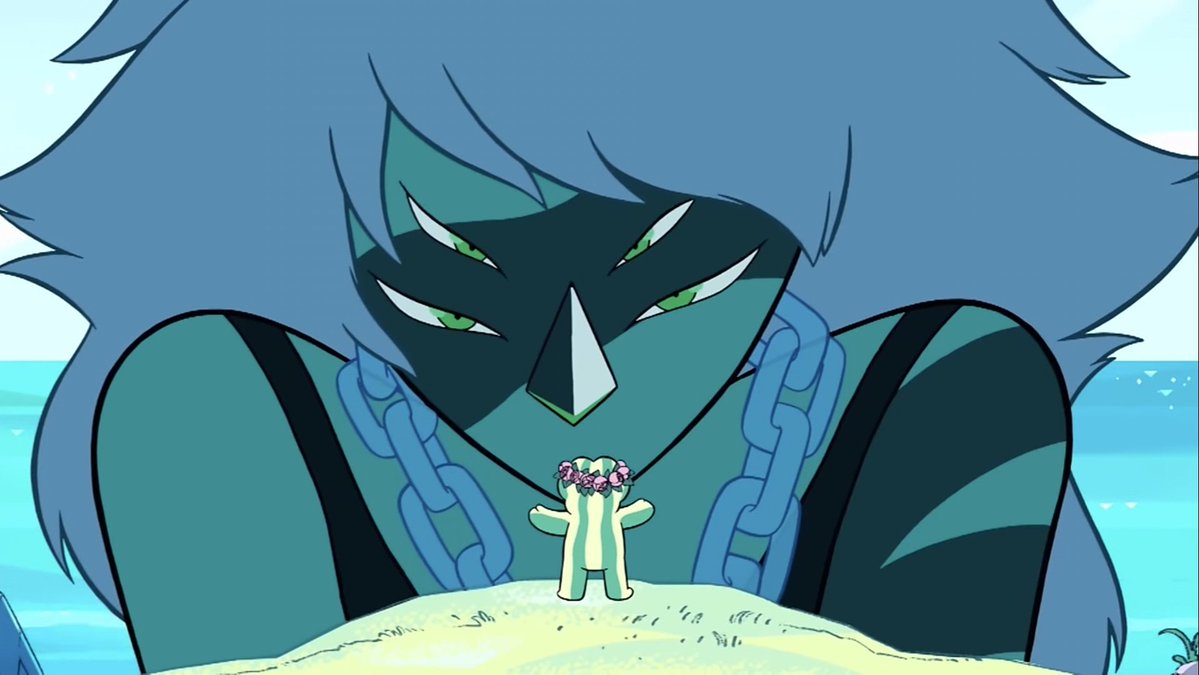 AdmFalouSteven's tweet photo. Você já reparou que em Steven Universo, praticamente TODAS as cenas são mostradas exclusivamente da perspectiva do Steven? Quase não existe alguma que esteja acontecendo enquanto o Steven não vê/está presente, incluindo episódios de flashback, pois são histórias contadas a ele. + https://t.co/g1MgxILDy7