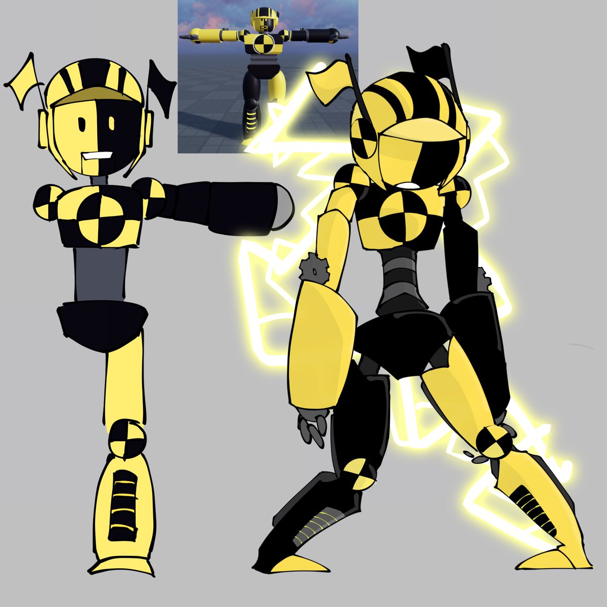 Insanetunic_'s tweet photo. Crash Dummy yams 👀#robloxartㅤ https://t.co/nsQ35zA4nk
