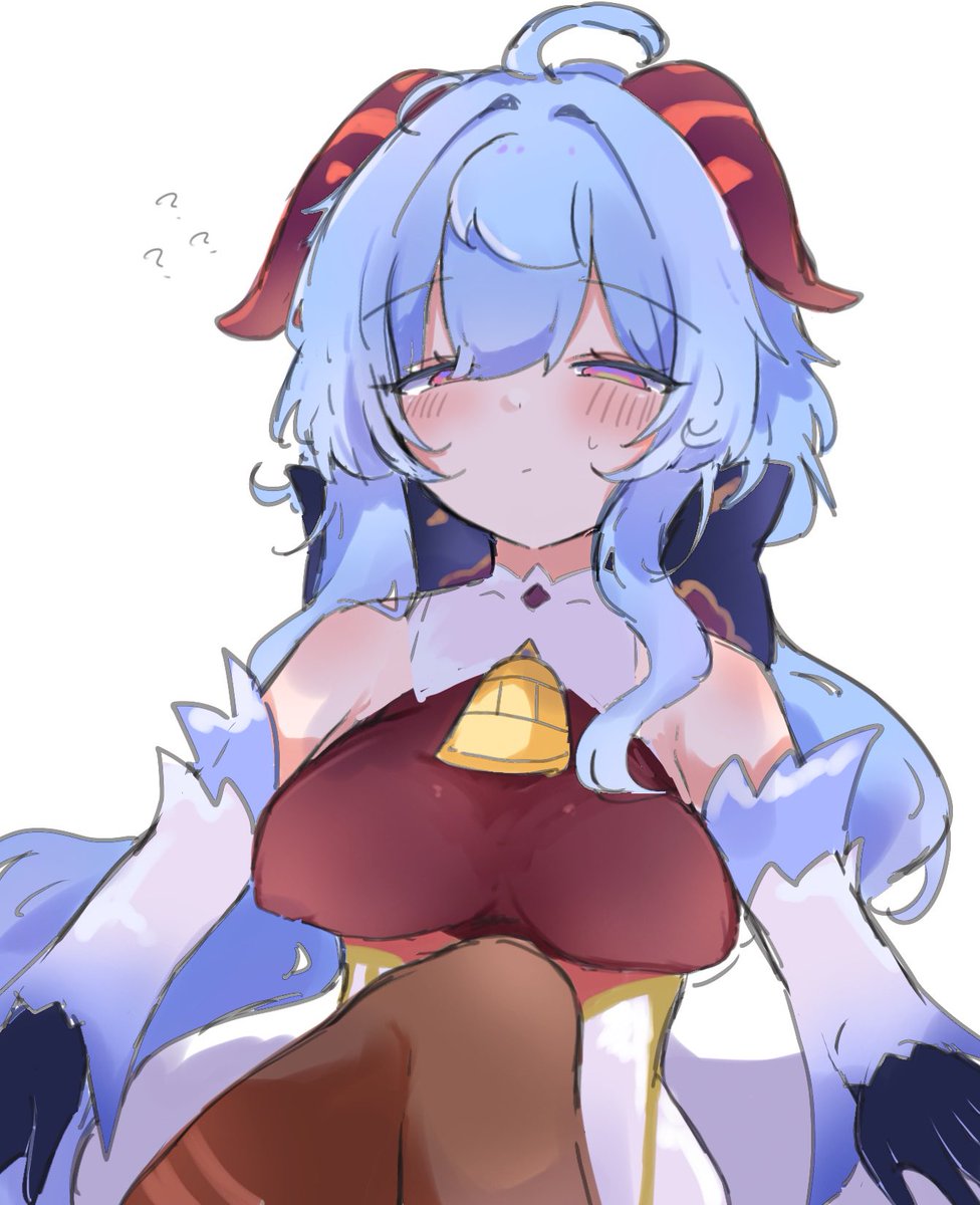 nenene_yo00's tweet photo. 俺が描く甘雨 https://t.co/tzs7bW86e5