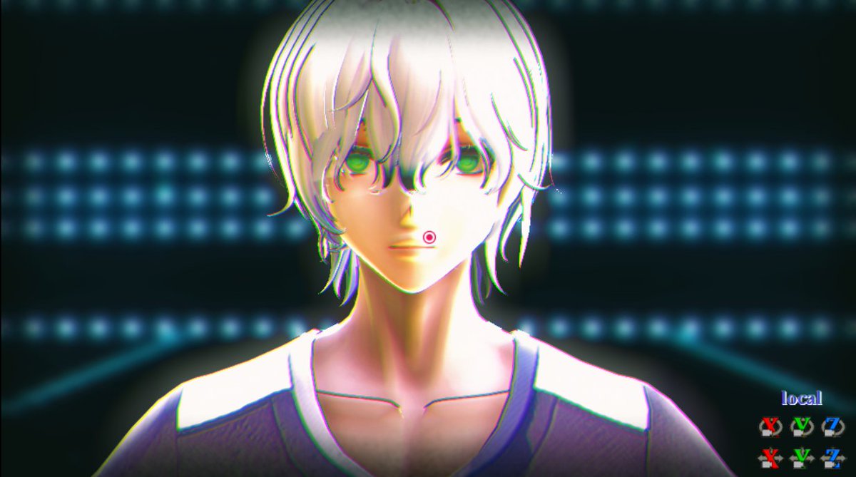 EvanMMD20's tweet photo. i think the lighting looks a bit cursed, if i actually end up using this idea i'll probably change back to the toon shader https://t.co/xhJ6KjvNSG