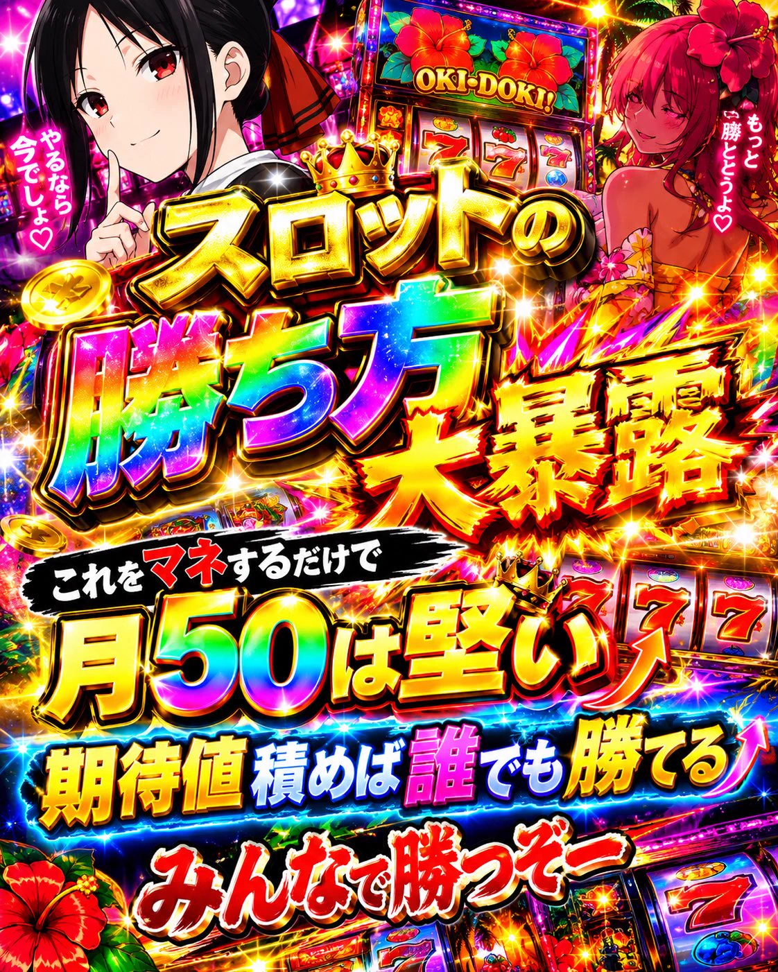 スロット優良情報大拡散『まいちゃん』覚醒 on X: 