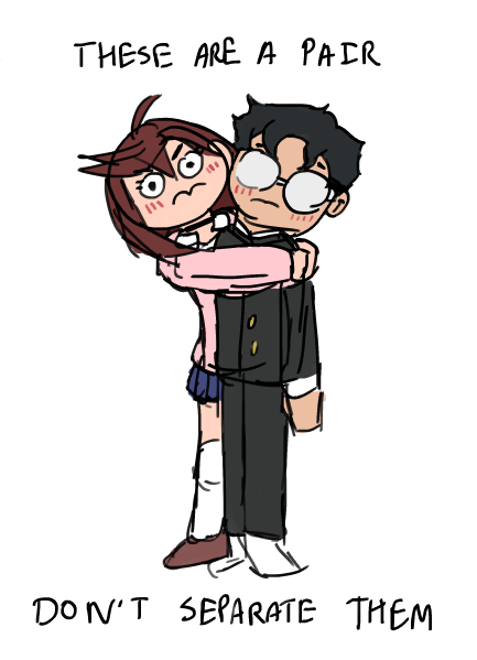 b1son_r's tweet photo. cute doodle i made

#dandadan #ダンダダン #momokarun https://t.co/zht60hs8QJ