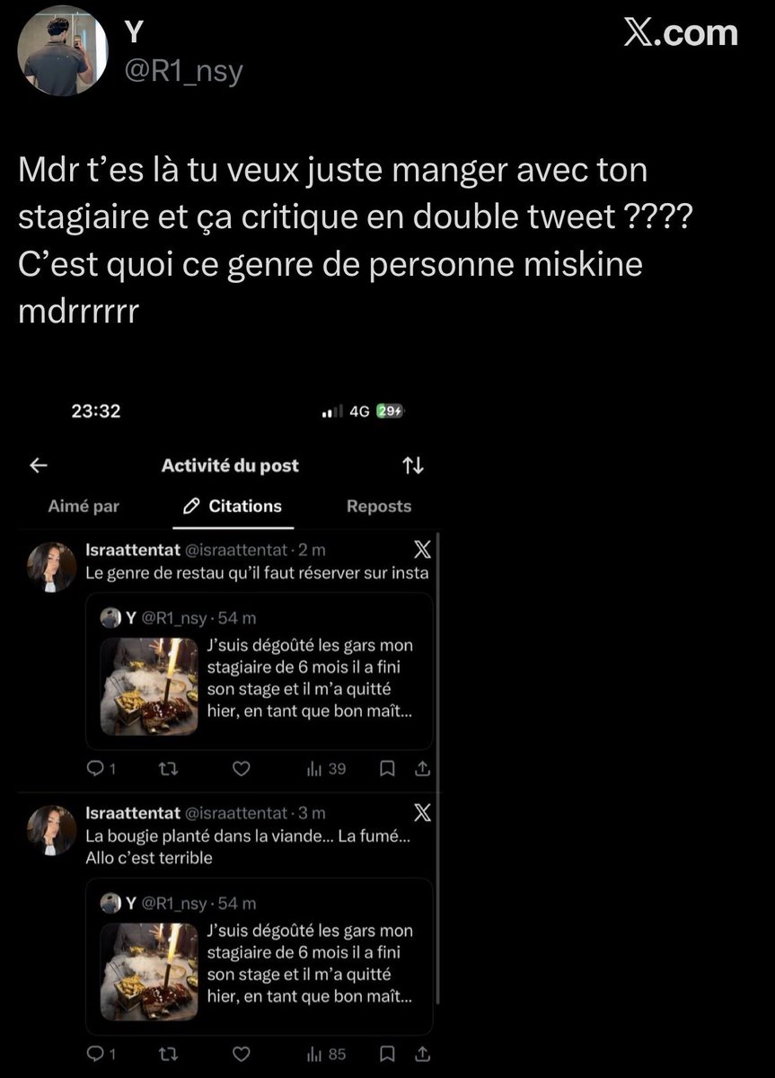Foumbe777's tweet photo. @israattentat Il a le seum cette chipie, en + il a une fan https://t.co/CO7igbEAfd
