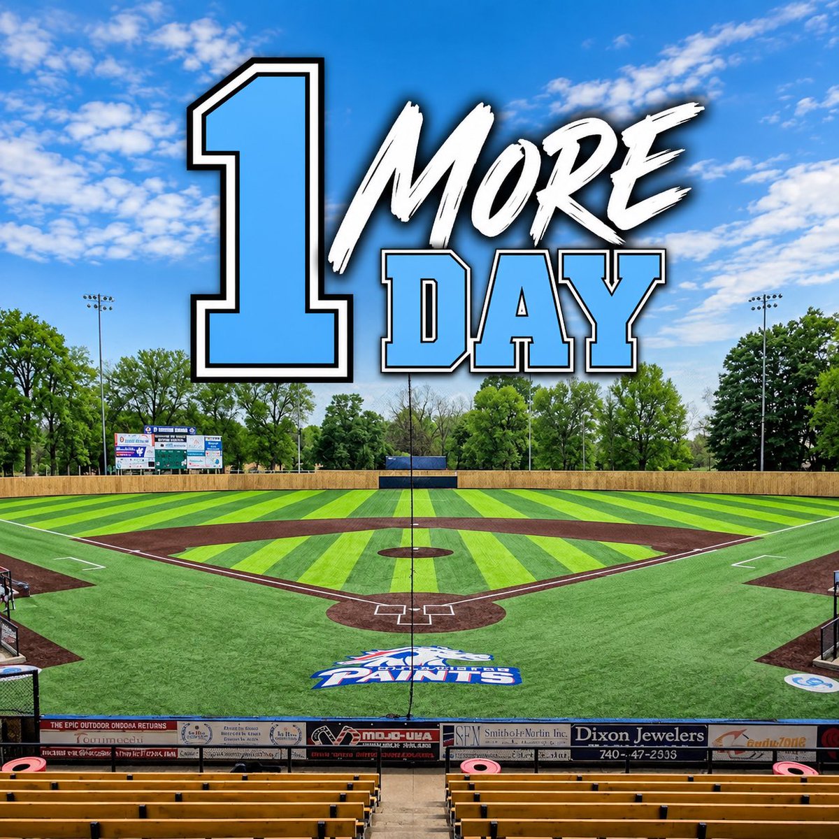 OHDiamonds2010's tweet photo. One more day. 💎🥎

Tomorrow we kick off our fall season at VA Memorial Stadium in Chillicothe! 

First day back on the field and we’re ready to compete.🔥 https://t.co/jH1BlqU0y4