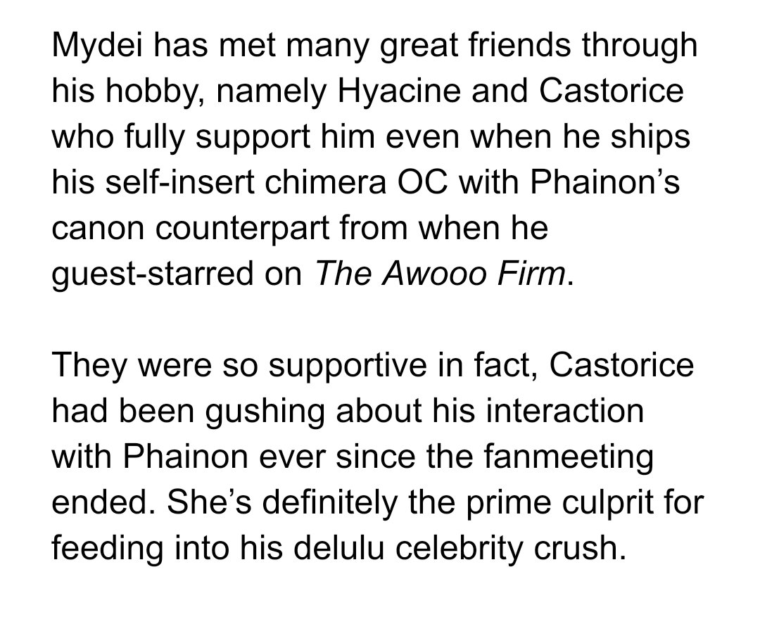 Autumnyuyu's tweet photo. im only 1k word into the fic for day3 of phaidei week so unfortunately i don't think i can post tonight 😭

but i do have all of tomorrow to write so praying i finish it before the day cutoff! 

in the meantime, here's a sneak peak for idol!phainon and fansite!mydei https://t.co/2tz8f6jowa