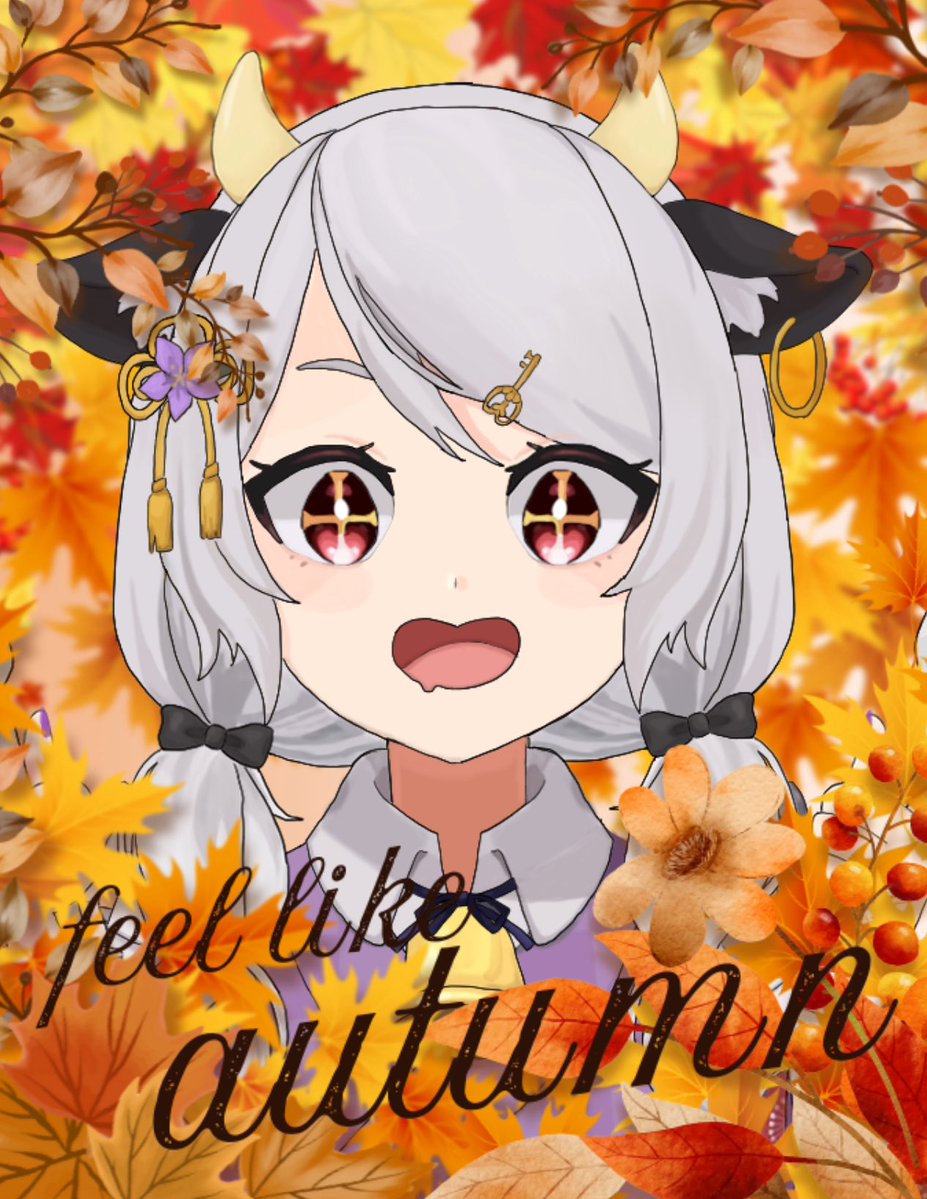 GozuYuuki's tweet photo. おはごっず🐮　#おはようVtuber
若干、朝が涼しくなりましたね！
秋の訪れを感じます！
やっと来たかこの季節！ https://t.co/YHBxB4hBQA
