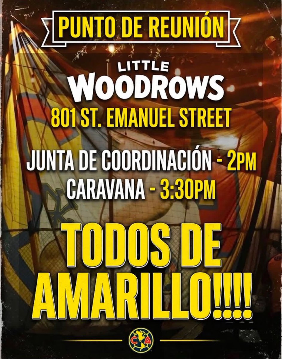 LA48_OFICIAL's tweet photo. !LA QUE MANDA EN 2 PAISES SIEMPRE PRESENTES!
La fiesta del crema, cualquiera la desea, más información de la caravana y boletaje con los muchachos de Ritual del Kaoz-Houston Stones
#ClubAmerica
#LQME2P
#LQME2P https://t.co/YNKDqVlaLB