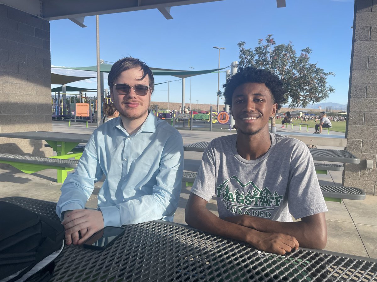 TristenG2004's tweet photo. Interviewing Yohanes van Meerten at the NoPo invitational at Paloma Park in Peoria, Arizona @cronkitenews @sportscronkite https://t.co/RPKOtiY3OI
