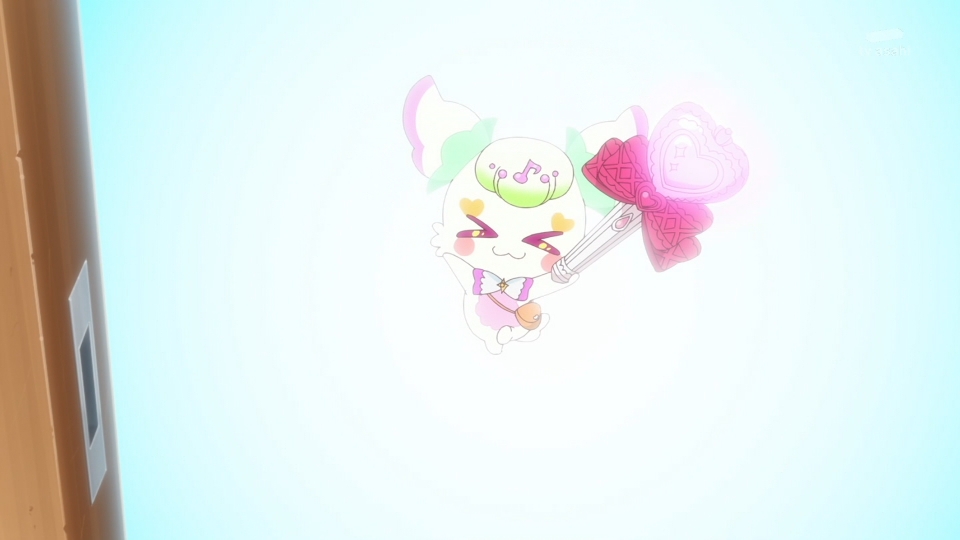 kuresome's tweet photo. ！？！！ プリルン！？こむぎ！？ #nitiasa #precure https://t.co/2I7KGtPuQe