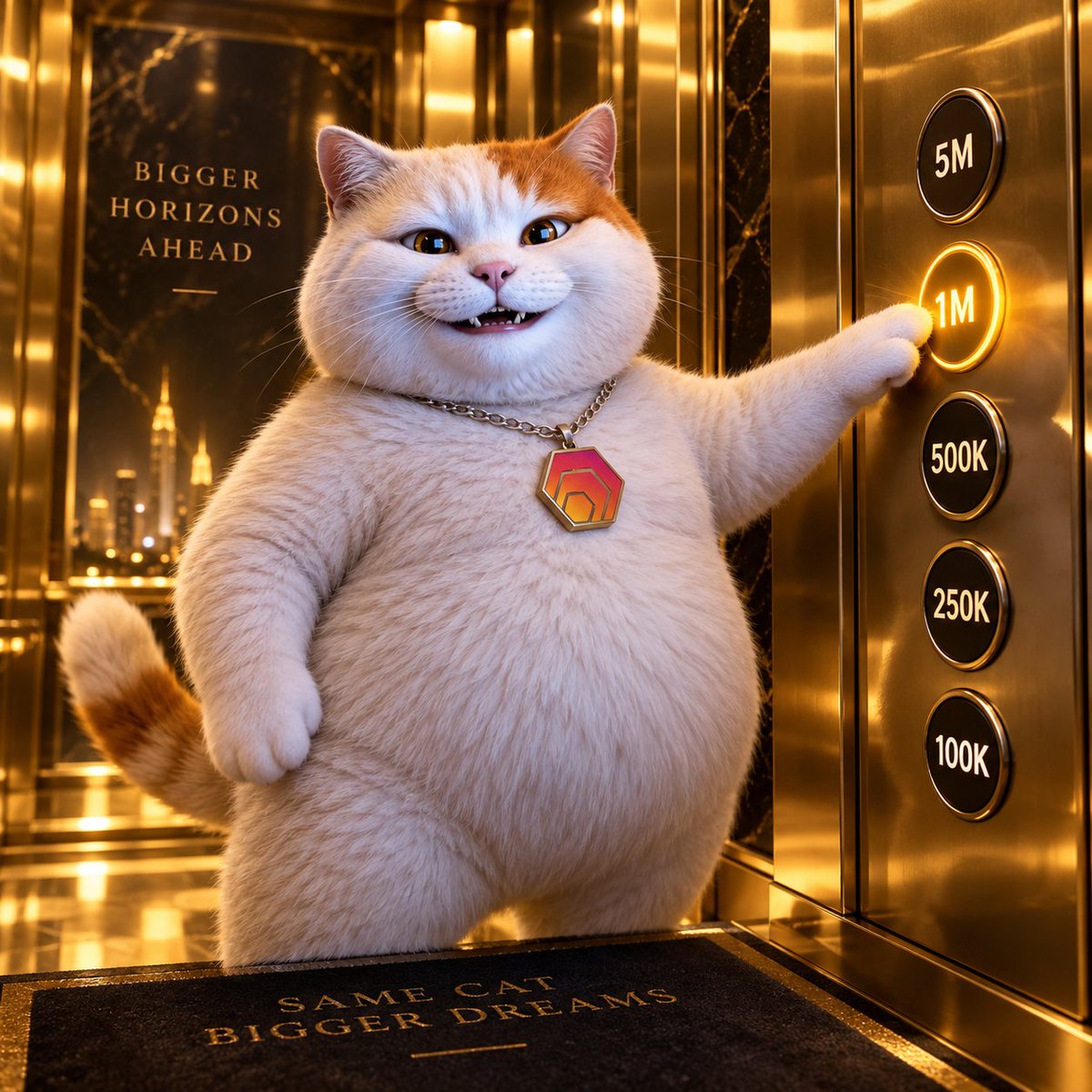 HEXCATKISHKA's tweet photo. under 100k was just the lobby.

$KISHKA #HEXCAT https://t.co/73IksKf0SO