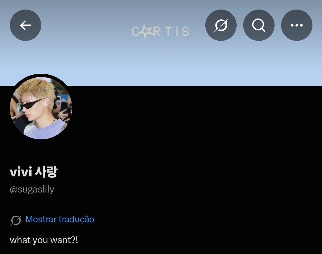 sugaslily's tweet photo. voce seria meu amigo(a)?

- perfil
- tela de bloqueio
- ultima musica que ouviu
- primeira foto do pinterest https://t.co/86OxOnue6i