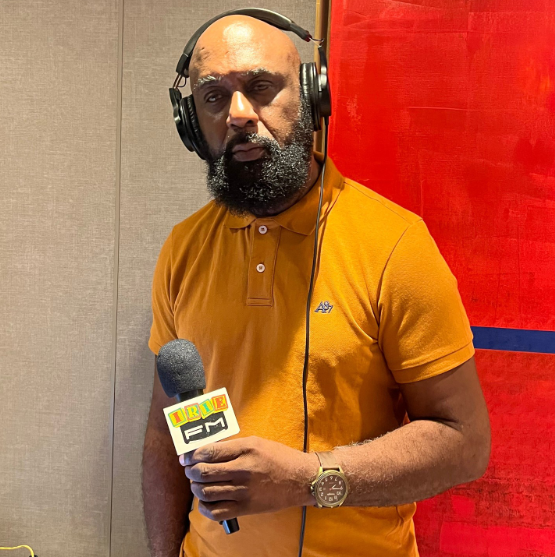 IRIE_FM's tweet photo. Big A is live on air with Dance Rock! Get ready for an explosive mix of dance anthems and classics, guaranteed to keep you moving. Tune in and feel the energy with Big A on the decks! @biggimani https://t.co/Sn04ILnSOI