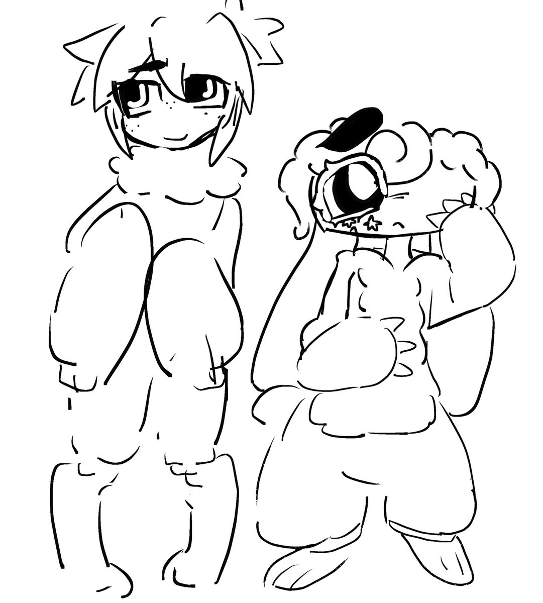 zipposaur's tweet photo. Cosmo and the random guy https://t.co/X07DhyVqw0