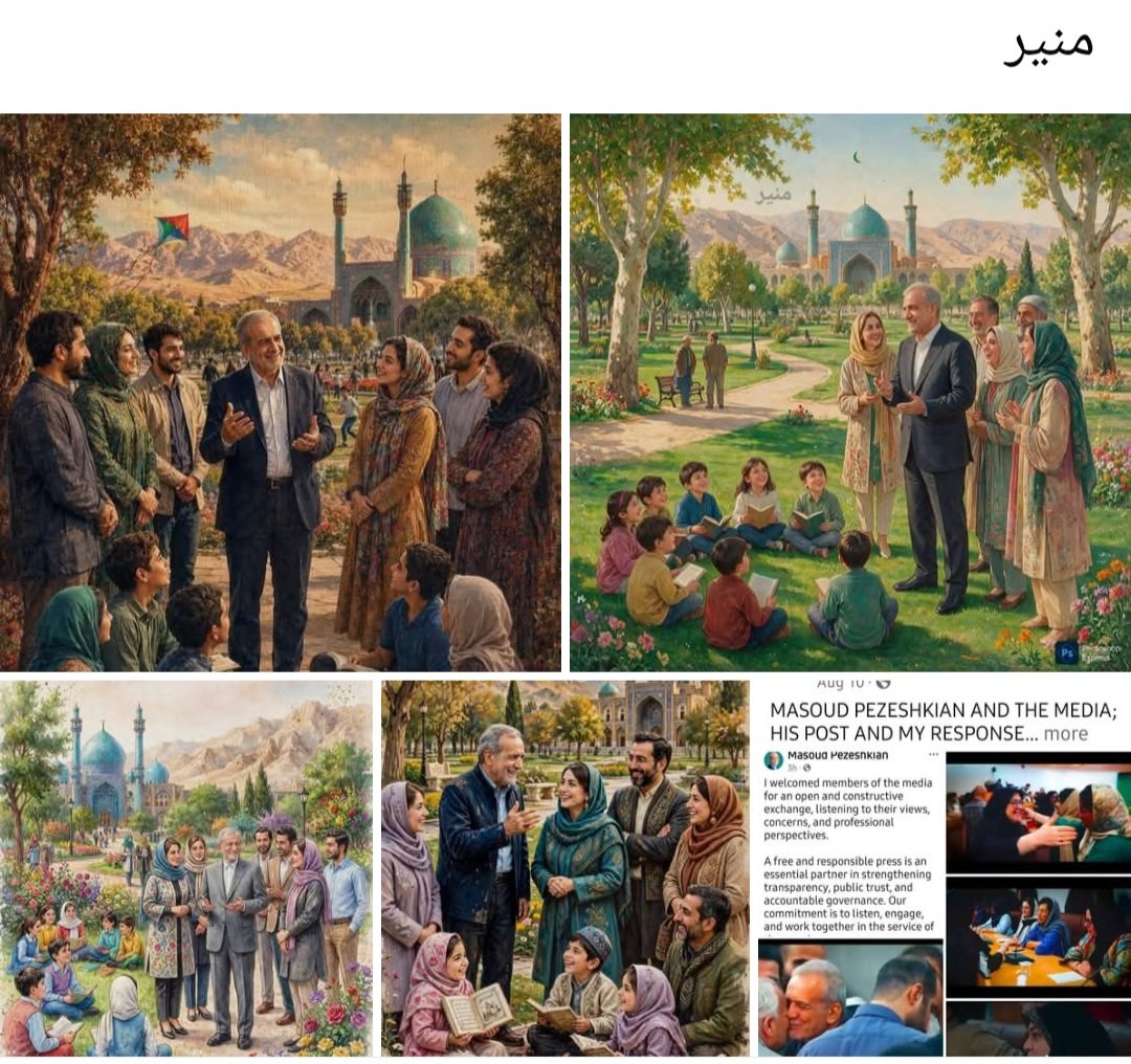 MunirHussein's tweet photo. MASOUD PEZESHKIAN; GREAT LEADERSHIP FOR IRAN, ENGAGING DIFFERENT SECTORS; VISION FOR THE FUTURE

Please see my new article in link below.
منير

https://t.co/JQcMmucUde

#iran #iraq #islam #azerbaijan #arab #middleeast #israel #palestine #lebanon #afghanistan #saudiarabia #oil https://t.co/ORJ9RNtv9o