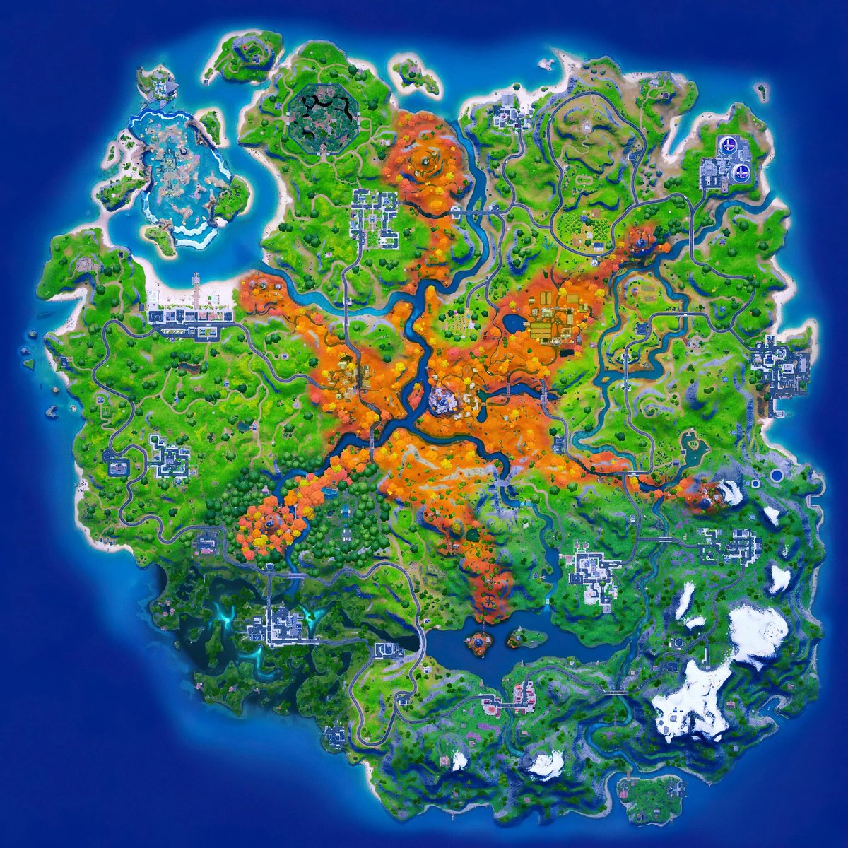 SentinelCentral's tweet photo. #Fortnite CH2S6, ‘PRIMAL’, launched 2,000 days ago today! 🦴 

Introduced The Foundation, Geno &amp; The Sisters, crafting, wildlife, The Spire, and much more. 

It lasted until June 8th, 2021. https://t.co/GsY0eV7XnI