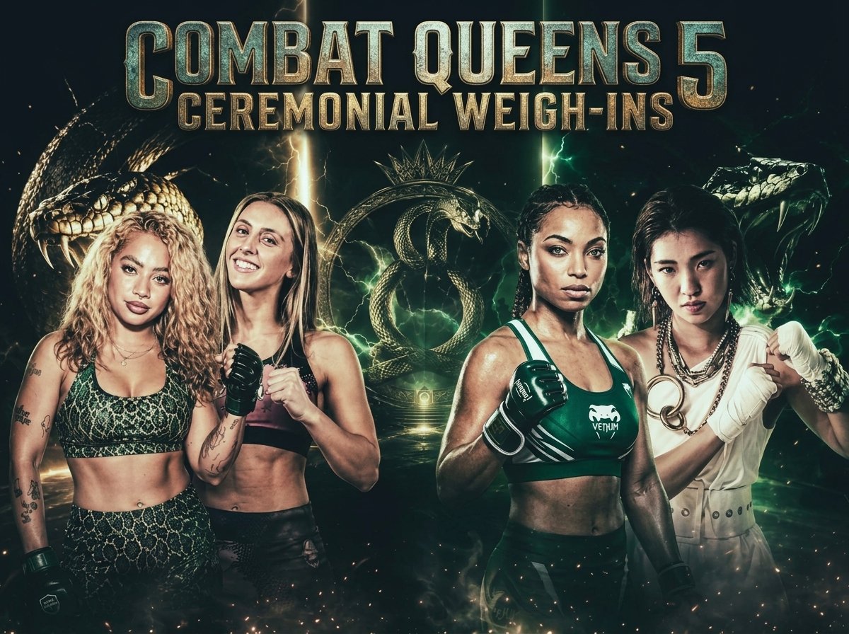 TK0Combat's tweet photo. COMBAT QUEENS 5 CEREMONIAL WEIGH-INS #CQ5

https://t.co/O7VOi8JhvQ https://t.co/bKhLiXE9fK