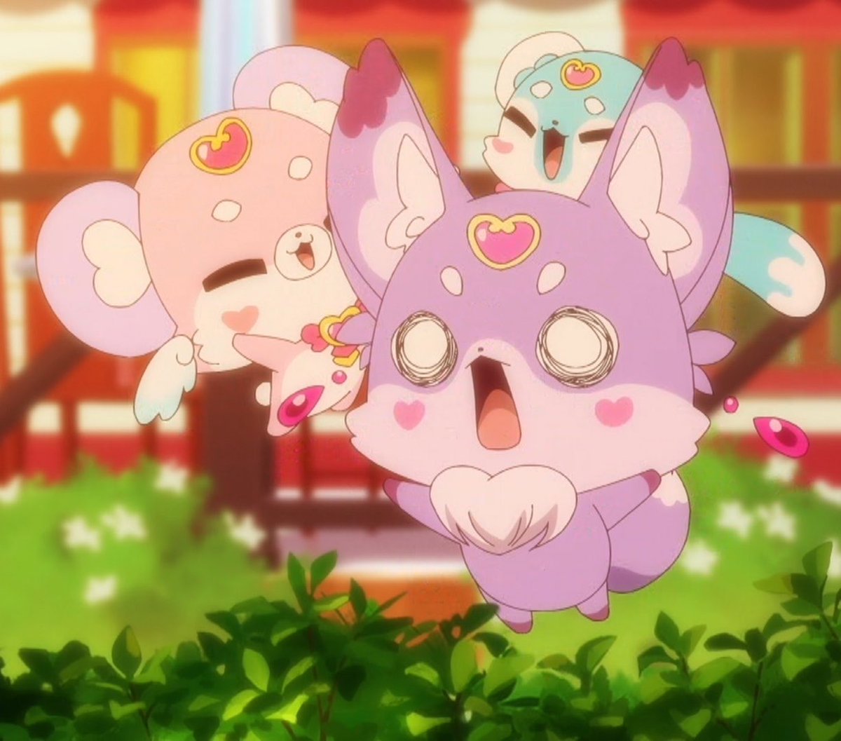 Nyaken's tweet photo. マシュタンがちゃんと妖精仲間達と楽しくやれててワイは嬉しい…
 #たんプリ #precure https://t.co/JSwIqimVJ5