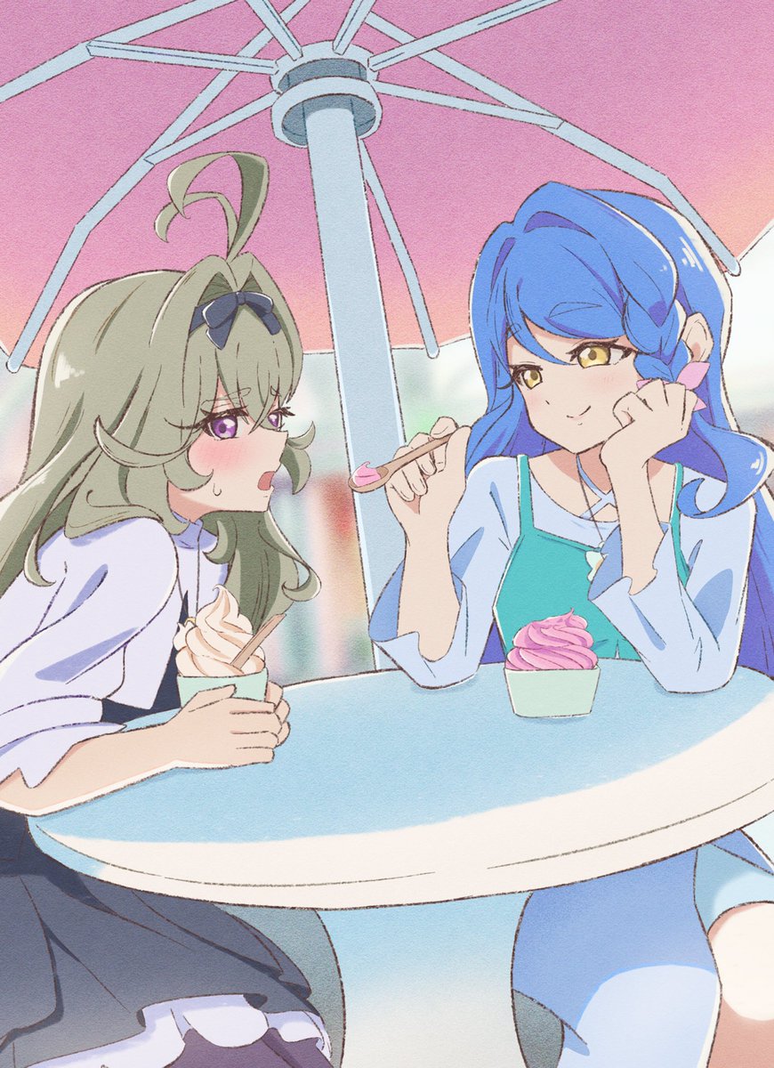 muscle_maman's tweet photo. 2人デート　#precure https://t.co/DtjjxQtho9