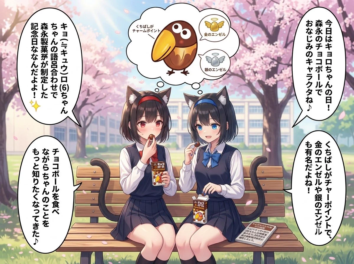 月夜幻想🌕 в X: „朱音「皆、おはよう！今日は『キョロちゃんの日』よ