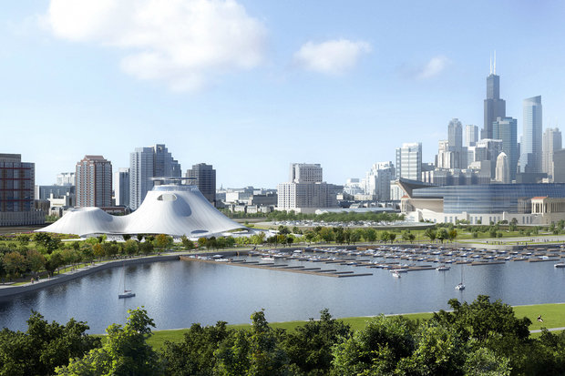 Chicago2100's tweet photo. Unbelievable L we took listening to idiots that wanted to preserve a parking lot instead of building a world-class museum https://t.co/5HeOFAGoBt