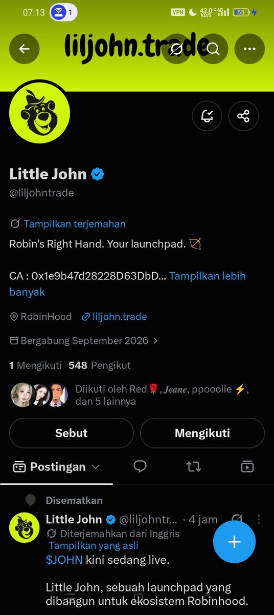 giwinsx's tweet photo. @liljohntrade I sincerely congratulate you on the launch of $JOHN, may it be successful 🚀🔥

0xDde6c4a7D93a2Ce45d0f9C369DeDaea13f0bd5A0 https://t.co/P5B7fM0PI1