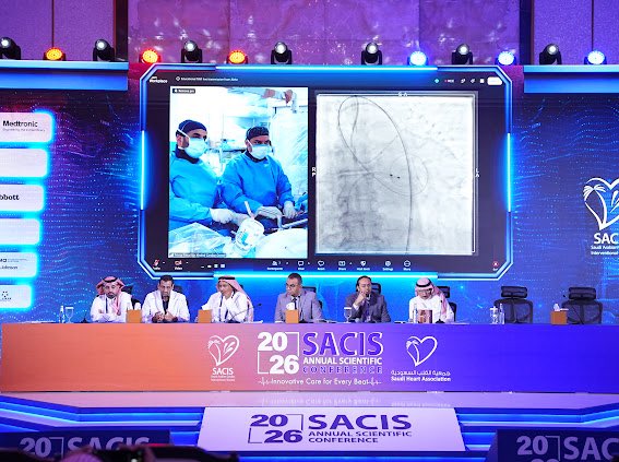 TheSaudiHeart's tweet photo. ختام مميز لمؤتمر #جمعية_قسطرة_القلب_السعودية

ثلاثة أيام من العلم، تبادل الخبرات، واللقاءات التي أثرت مجتمع القلب التداخلي، واختُتمت بتجربة علمية ثرية جمعت نخبة من المختصين.

كل التوفيق للجميع، وإلى لقاءات قادمة بإذن الله.

#SACIS2026
#SaudiHeartAssociation
#InterventionalCardiology