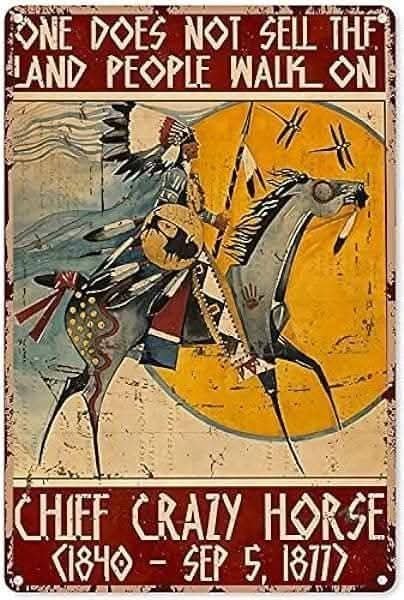 mahtowin1's tweet photo. On September 5, 1877, Crazy Horse was murdered at Fort Robinson, Nebraska, while in the custody of the US Army. 
His visionary warrior spirit and clarity live on and on. https://t.co/UVEvPyaXYp