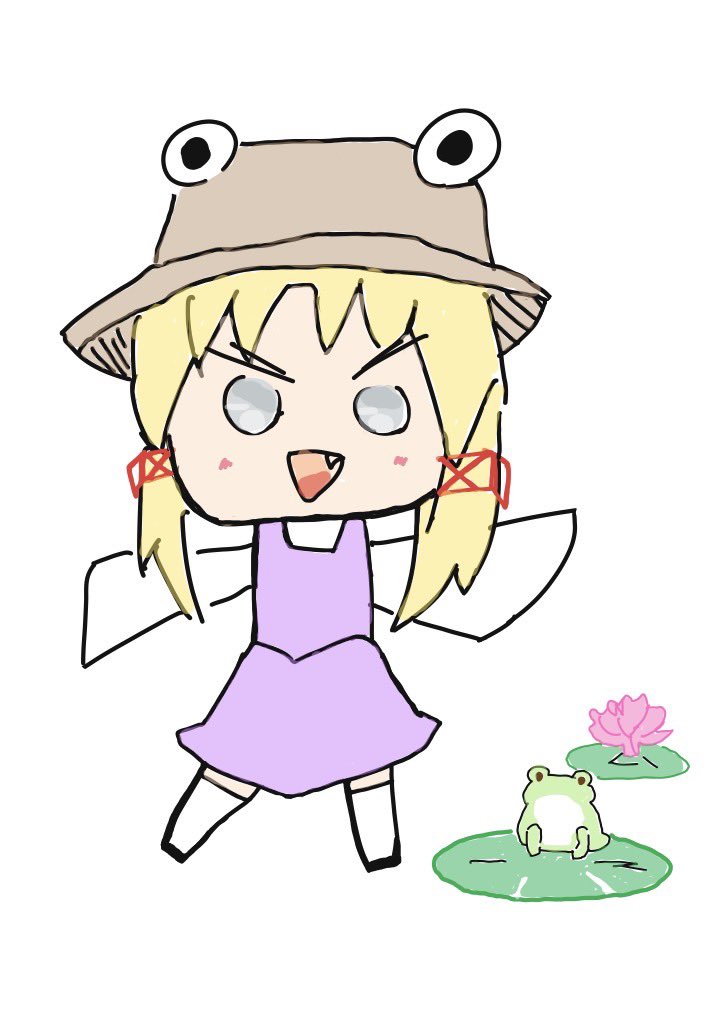 Ratasan777's tweet photo. #9月6日は諏訪子の日 
過去絵ですまん、、 https://t.co/fq9k9P8kQQ