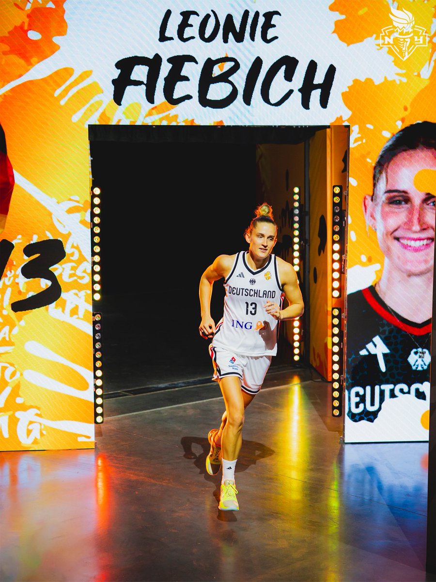 nyliberty's tweet photo. Leo &amp; @DBB_Basketball secure their first win of the @FIBAWWC in front of a SOLD OUT crowd 🇩🇪🔥

Germany takes down Japan, 74-58, in Berlin! 👏 https://t.co/RZEMxhK0F6