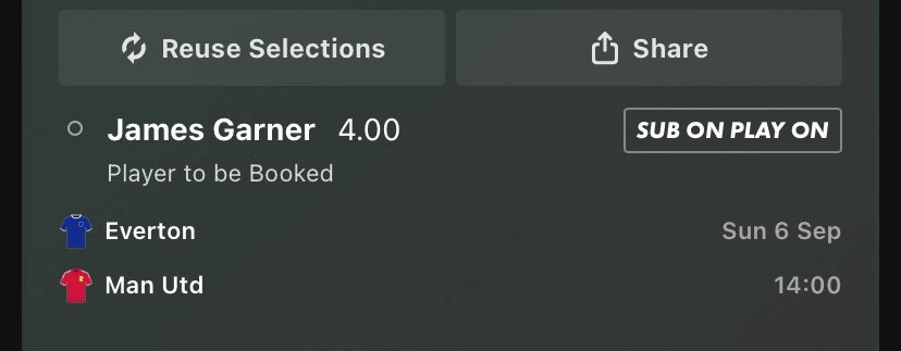 MarkWylie4's tweet photo. 🚨 CARDS&amp;COMBAT BET

⚽ Everton vs Manchester United
🟨 James Garner to be Carded
💰 4.00
📊 0.40u

Garner has a strong disciplinary profile, with 12 Premier League bookings last season and another already this campaign. https://t.co/9OHFqbXNo4